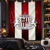 Wall Hanging Tapestry Sunderland Print Cloth for Living Room Bedroom Home Decor