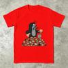 The Little Mole T Shirt Beach Pure Cotton T Shirts For Unisexs Hip Hop Loose Tshirt Short Sleeves Vintage Top Tees