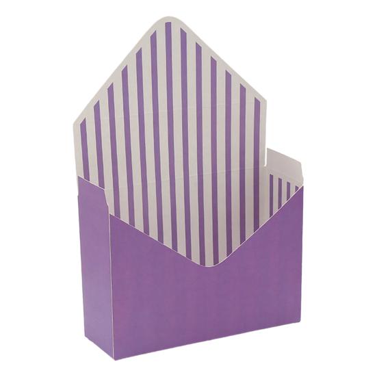 

Valentine s Day Floral Envelope Box Florist Bouquet Packaging Box Flower Wrapping Paper Gift Bag Small Folding Envelop Gift Box for Mother s Day фіолетовий