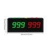 Electronic LED Scoreboard Digital with TwoColor Numerical Display EasytoRead Athletic