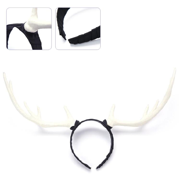 Geweih-Haarreif Halloween Kopfschmuck Weihnachts-Kostümparty Haar-Accessoires