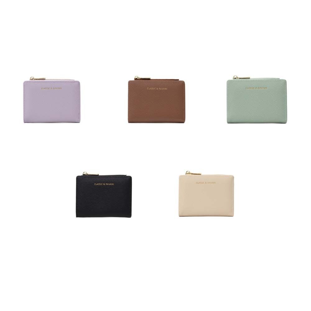 Card Pocket PU Coin Purse Coin Pouch Short Wallet Elegant Card Holders Clutch  Lady Gift