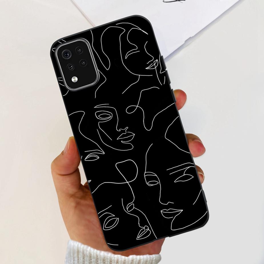 For LG K42 Case LM-K420 LMK420H Cute Fashion Painted Cover Soft Silicone Phone Case For LG K42 K 42 LGK42 Back Cover 6.6'' Coque