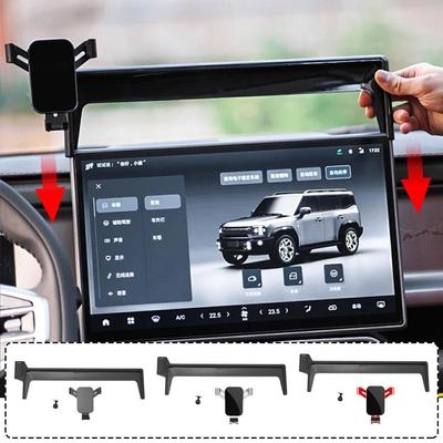 Suport pentru telefon mobil pentru mașină pentru Jetour T2 2023 2024 360° rotativ pentru mașină Suport GPS Suport pentru navigație Accesorii pentru suport