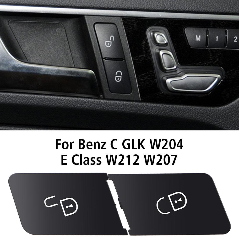 Left Right Door Lock Switch Button Replacement For Mercedes Benz C GLK W204 E Class W212 W207 Car Accessories Car Interior