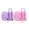 Mini Trunk Plastic 18-Inch Doll Luggage Case Travel Suitcase Trolley