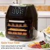 Air Fryer Dehydrator Rack Edelstahl Air Fryer Toasten Rack Grillen Rack Für Dämpfen Air Fryer Ständer Zubehör