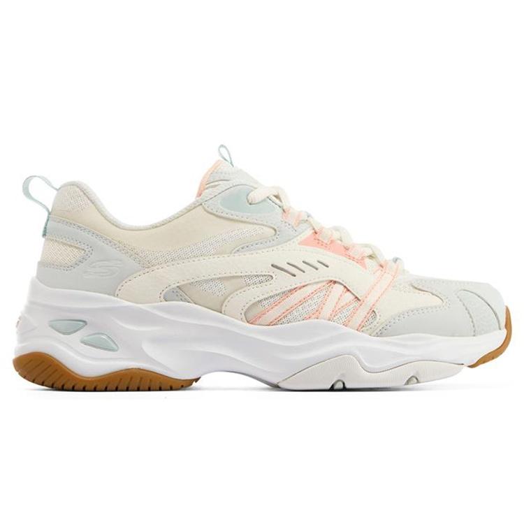 (WMNS) Skechers D'lites 4.0 'Cream' Women's 896134-NTLB