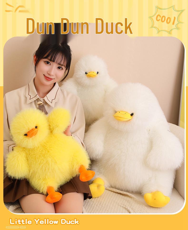 Dundun Cute Chubby Cartoon Duck Plush Toy