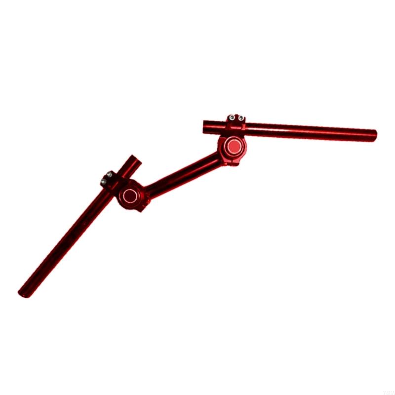 Y4UA Precise Ergonomic Design Detachable Motorcycle Handlebars for Improved Riding Comfortable and Control Easy Installation