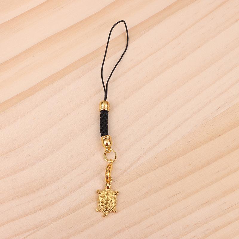 Japoński Żółw Pieniężny Świątynia Asakusa Mały Złoty Żółw Strzegący Modlący się Szczęście Bogactwo Skąpy Żółw Dekoracja Domu Prezent