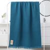 1pc of Pure Cotton Oversized Bath Towel, Soft Multi-color Tassel Beach Towel, Shawl Waffle Weave, Adult 90*180 Honeycomb Bath Towel, Blanket Nap Mat
