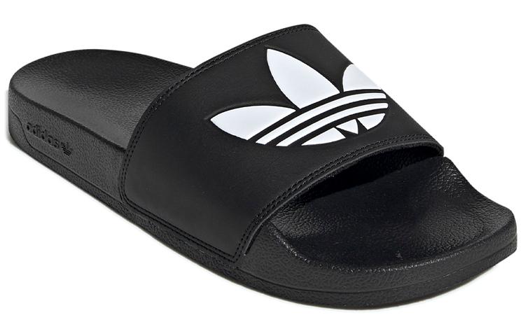 Adilette Adidas Originals Lite Slides 'Trefoil Logo - Core Black' FU8298