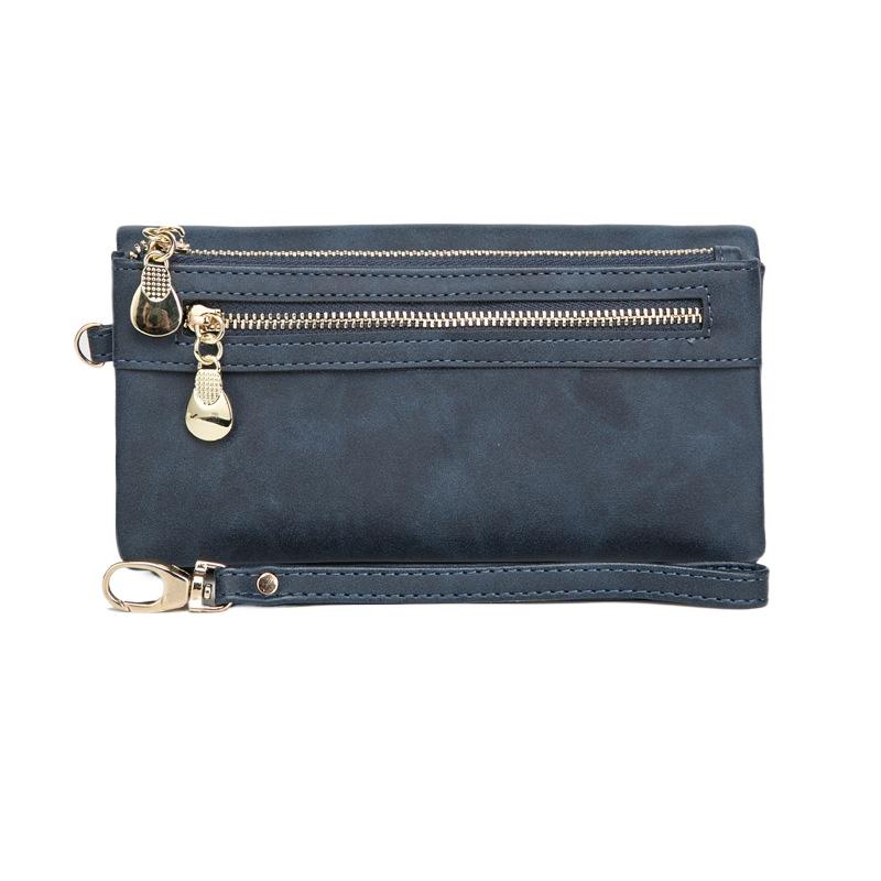 Retro Wallet Women's Long Multi-functional Women's Wallet Clutch Bag Change Bag