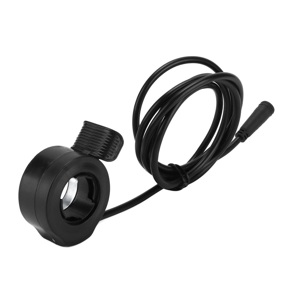 Thumb Throttle Plug 3Pin Left Right Waterproof for Electric Mountain Bikes with 22mm Handlebar Tube