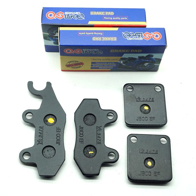 Motorcycle Front Rear Brake Pads for LEXMOTO Adrenaline 125 EFI XFLM125GY-2B-E4 2013-2017 XFLM125GY-2B 2013-2018
