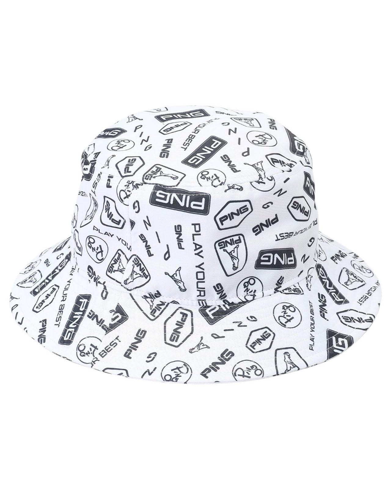 

Панама, шляпа для гольфа x Navy FR [Pin Apparel] Мужская (Повторяющийся принт) / / 621-5187205 030_Белый