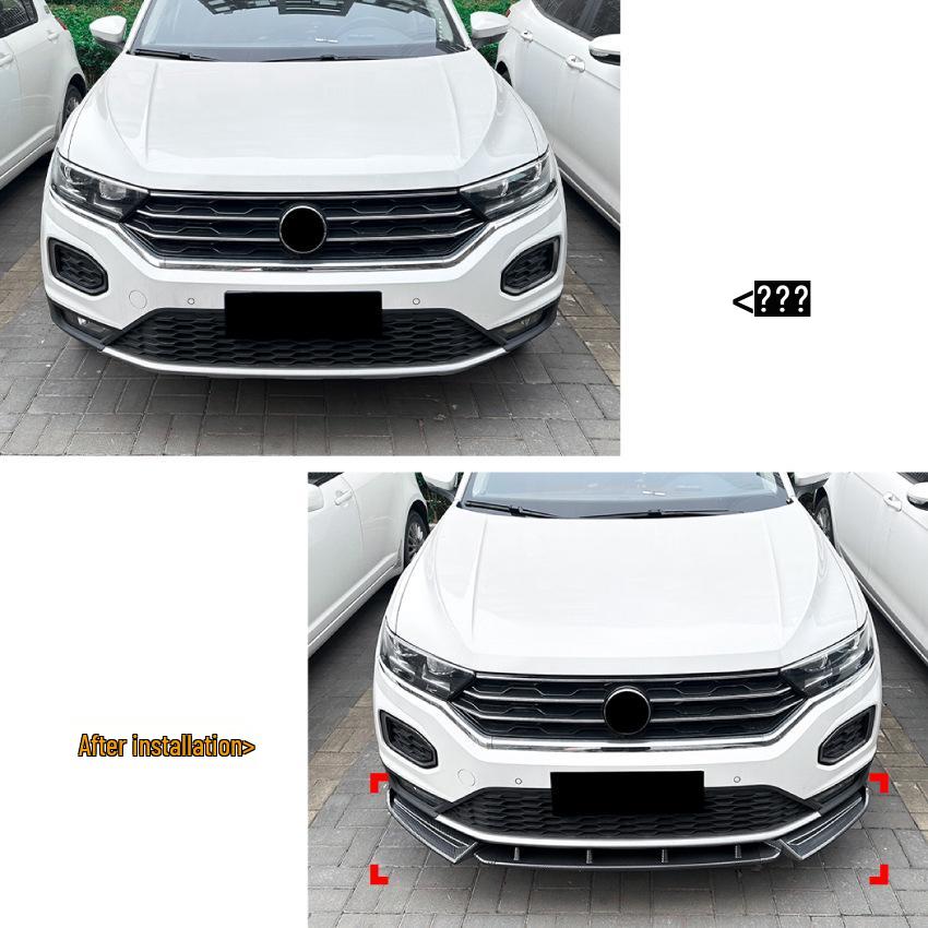 Volkswagen T-Roc 2018-2022 Front Lip Spoiler Accessory