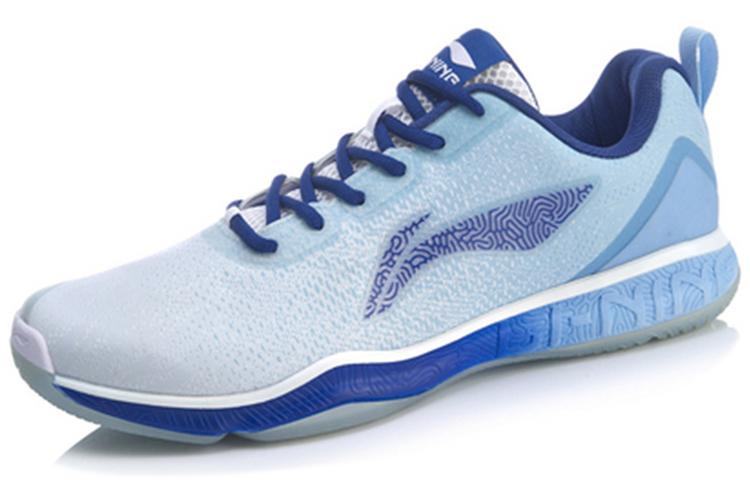 Li Ning Badminton Collection Low top Badminton Shoes Men's Blue AYTP019-13