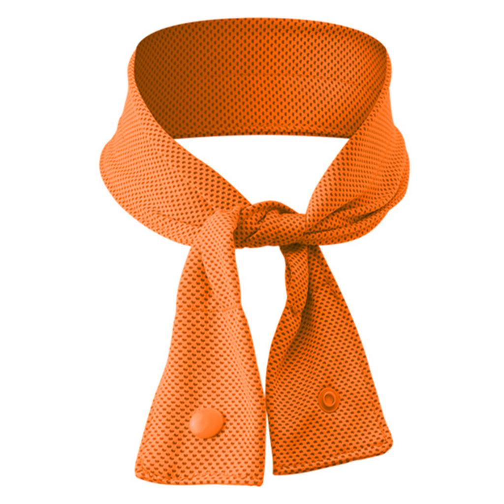 Reusable Cooling Scarf For Sports Outside Activities Immediate Chill Sensation Neck Wrap Lightweight Nylon With Cooling Bead Design