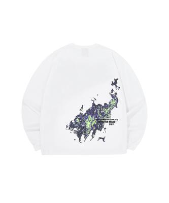 OHY Blaze Logo Long Sleeve - White