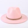 Popular European and American Classic Simple Flat-brimmed Top Hat Men's and Women's Fashionable and Elegant Versatile Jazz Hat Top Hat