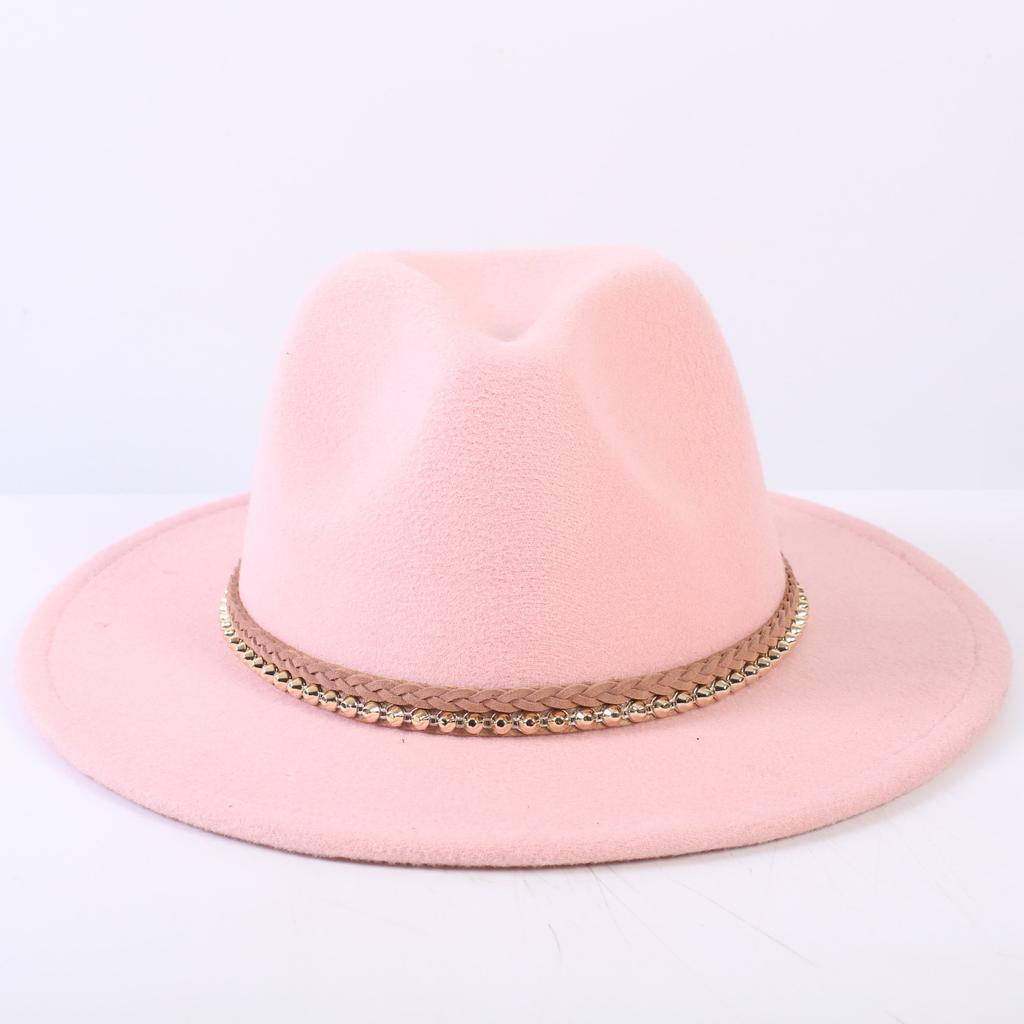 Popular European and American Classic Simple Flat-brimmed Top Hat Men's and Women's Fashionable and Elegant Versatile Jazz Hat Top Hat