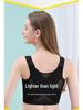 Plus Size Front Closure Sports Bra - Wire-Free, Breathable, Comfortable for Yoga & Running