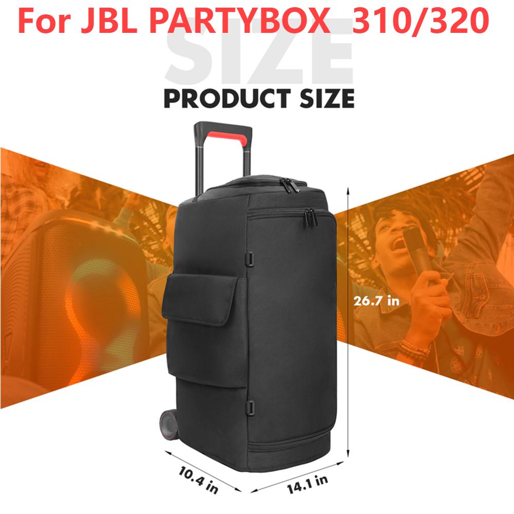 Přenosný reproduktor Prachový kryt Pro JBL PartyBox 1000/710/520/320/310/120/110 Vodotěsné pouzdro na reproduktor Cestovní ochranná úložná taška