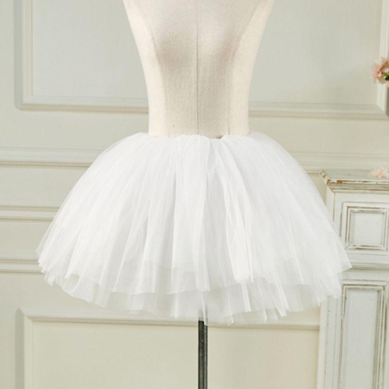 Women's Fluffy Lolita Petticoat: Short Cosplay Dog Skirt, Versatile Underskirt, Wearable Outside