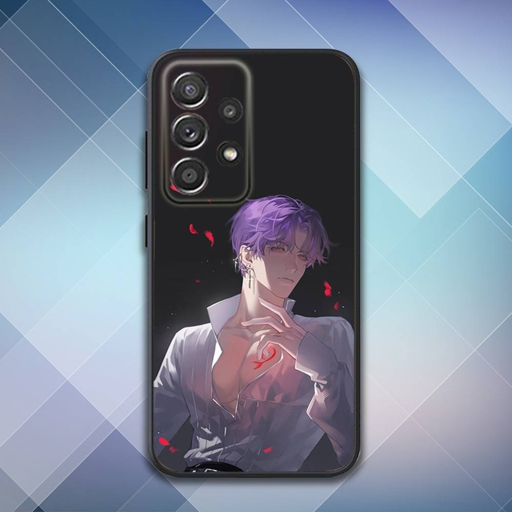 Sylus Love And Deep Space Phone Case For Samsung S25,S24,S21,S22,S23,S30,Ultra,S20,Plus,Fe,Lite,Note,10,9,5G Black Cover