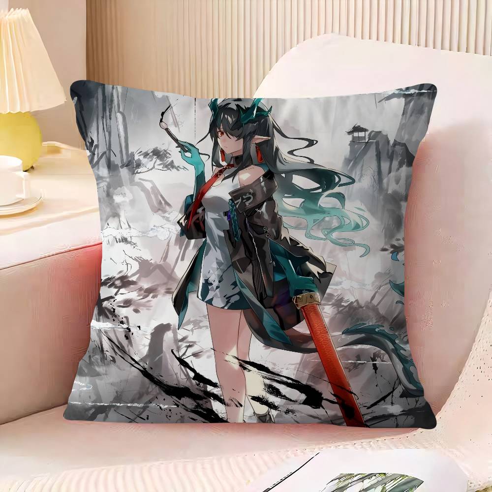 

D-Dusk Personalized Pillow Cover Kids Bedroom Wild Party Decor Pillowcase Kid Birthday Shower Gift 16x16Inch