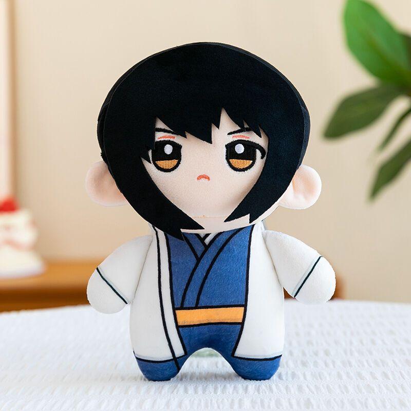Japan Anime Gintama Hijikata Toushirou Standing Posture Soft Plush Filling Doll Sofa Cute Decoration Anime Enthusiast Collection