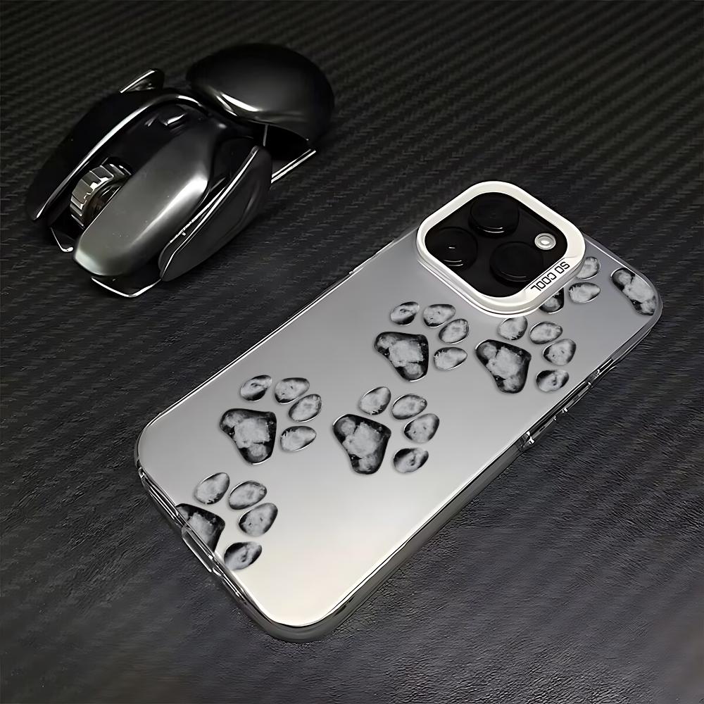 Cute Dog Paw Prin Phone Case For Xiaomi Redmi 15 14C 13C 12C 13 12 10 A1 A2 A3 A5 9T 9A K60 K40 4G 5G Anti Fall Matte Back Cover