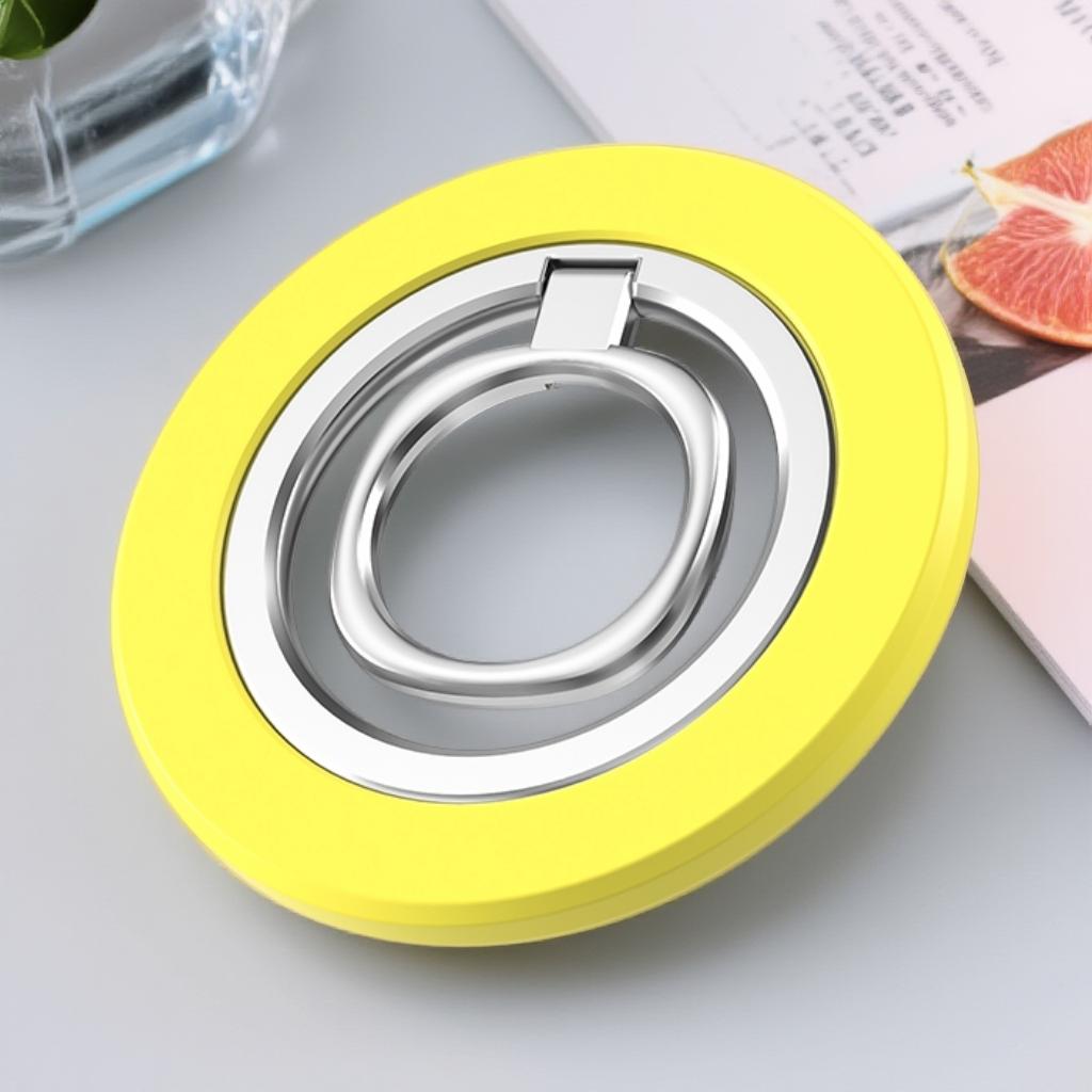 Magnetic Finger Ring Holder For MagSafe Phone Smartphone Accessories for Phone 14 15 Pro/Max Mini Magnet Phone Stand Grip Mount