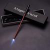 Harry Potter Magic LED Wand Set: Dumbledore & Hermione's Luminous Wands - Perfect Halloween Toy