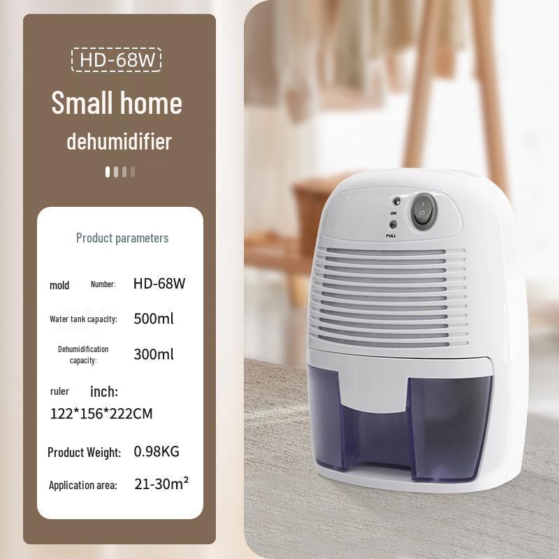 

Silent Household Dehumidifier: Moisture Absorber & Remover for Bedroom US Plug