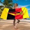 Wat-ford Football Crest Beach Towel Microfiber Beach Towel, Lightweight and Quick-Dry, for Summer Travel, Swimming Pool Fan Birthday Gift