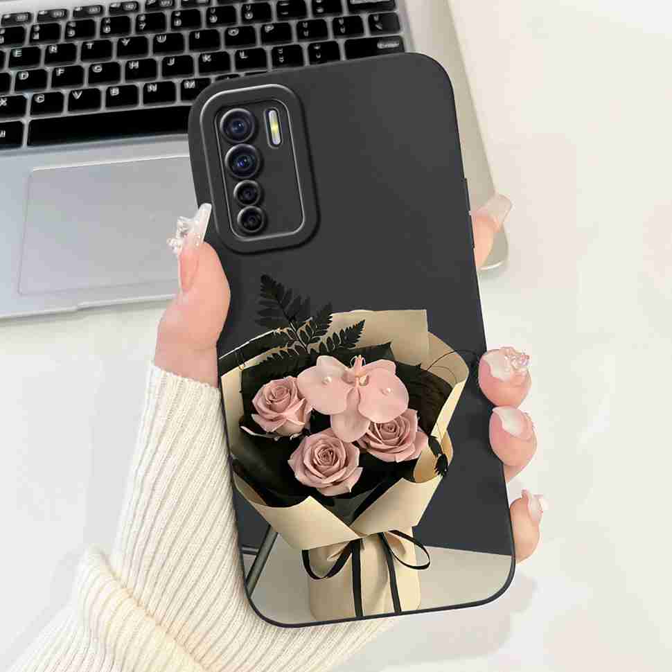 For Oppo F15 CPH2001 6.4" Case Cute Girl Cartoon Cat Soft Silicone TPU Back Cover For Oppo a91 A91 PCPM00 Protective Cases Coque