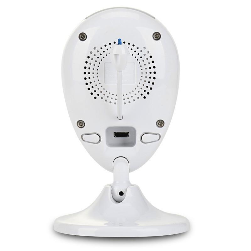 2.4-Inch Wireless Digital Baby Monitor with Temperature, Music, and Voice Control