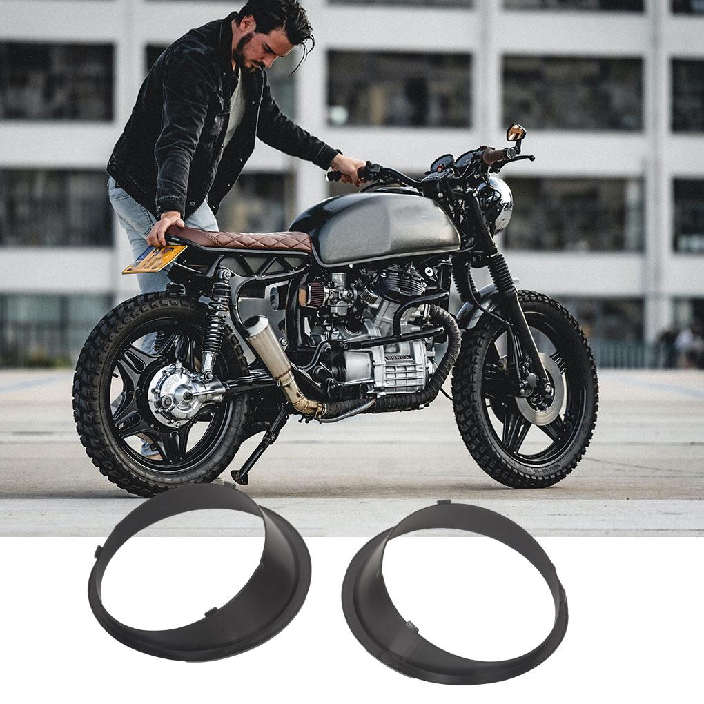 2X Mesh Grille Protective Cover Decorative Ring Fine Workmanship Long-lasting Upgraded Fittings Vehicle Accessories