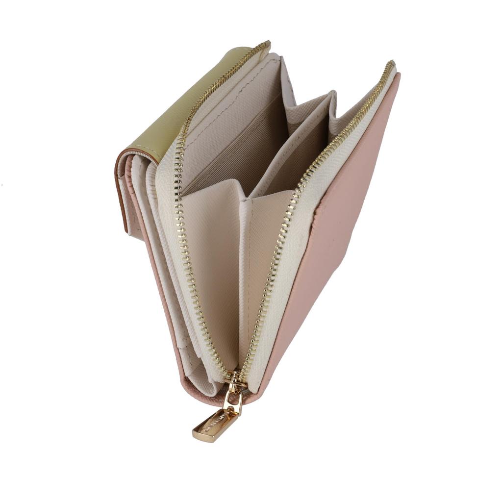 Natural Beauty Dessert Bifold Small Flap Wallet Wallet, Pink,