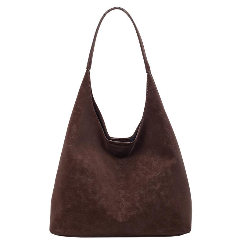 

2025 Frosted Large-Capacity Women s Commuter Tote - Autumn/Winter Light Luxury Shoulder Bag One Size