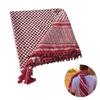 Classical Square Print Hijab Scarf Multiple Color Square Shemagh Muslin Headscarf Women Outdoor Arab Keffiyeh Hijabs