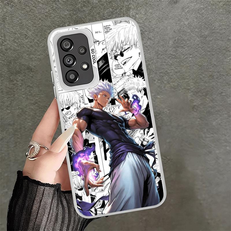 

Anime Gojo Satoru JUJUSU Soft Phone Case for Samsung A17 A16 A15 A14 A13 A57 A56 A55 A54 A53 A37 A36 A35 A34 A33 A26 A25 A24 A23 Samsung A33