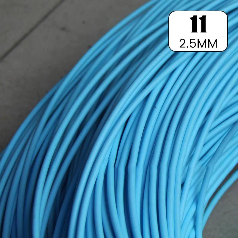 30 Colors 500G Round PE Rattan 2.5/3mm Plastic Synthetic Rattan Weaving Raw Material Furniture Repair Chair Storage Basket DIY