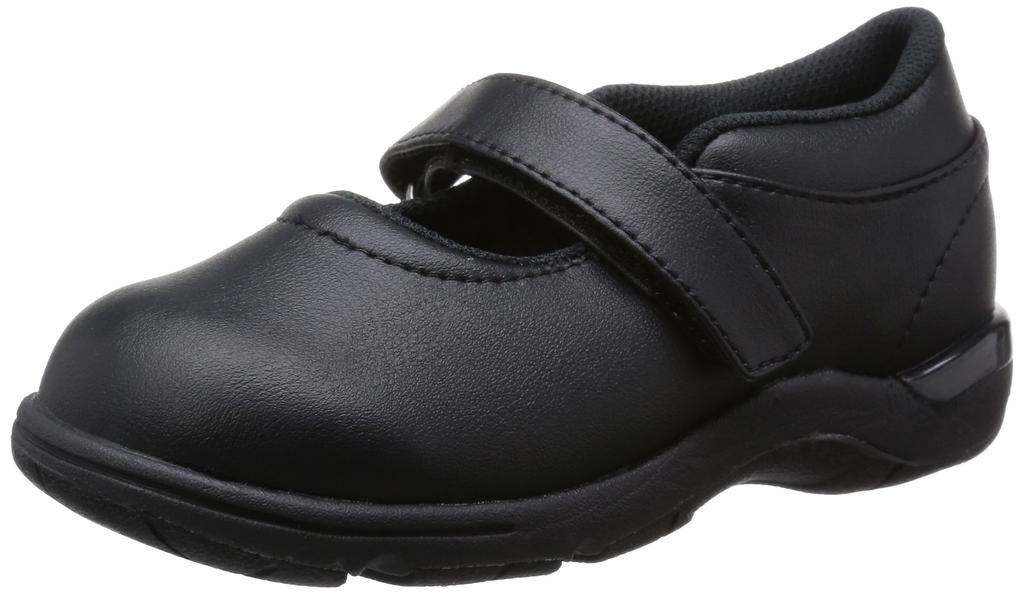 Mary Jane Flat Shoes Formal Shoes Magic Girls Kids CR C2088 Black cm 2E [Carrot] 14~24.5cm 17.0