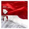 Adult Womens Christmas Hooded Dress Red Green Festive Party Performance Costume