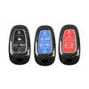 Abs Carbon Fiber Car Key Cover Case For Hyundai Tucson Hybrid Nexo Nx4 Grand Santa Fe Solaris Sonata    Accessories