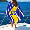 Hellas-Verona Crest Beach Towel - Soft, Absorbent Microfiber, Lightweight, Ideal for The Beach, Parties, Travel, Camping Fan Gifts